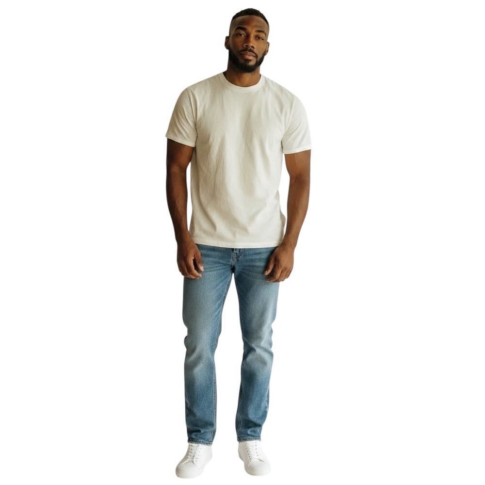 LUCKY BRAND Men’s 221 Original Straight Jeans in Dark Blue Size 33 x 34 - Picture 2 of 10